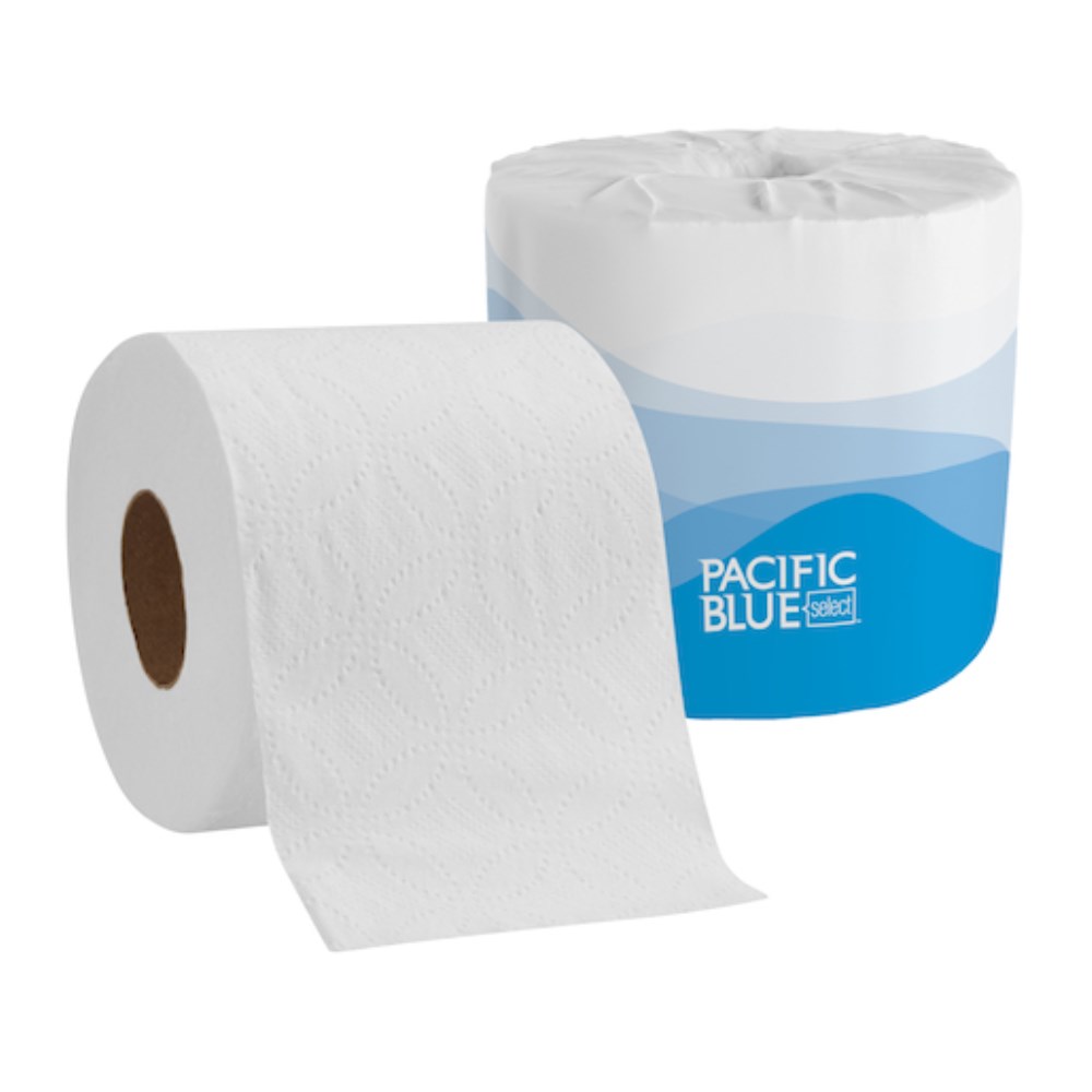 Georgia Pacific Blue Select™ 2-Ply Individually Wrapped Standard Roll Toilet Paper (80/550ct)